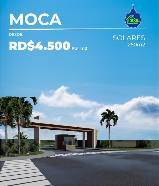 solares y terrenos - Solares en urbanización cerrada en Moca