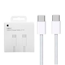 accesorios para electronica - CABLE USB TIPO C A TIPO C DE IPHONE CERTIFiCADO 1