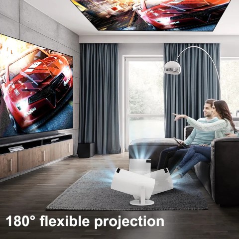 tv - Proyector Magcube Y300 720 HDMI w 200 lúmenes 4k 3