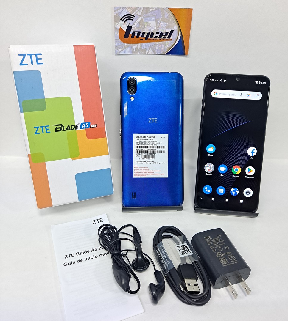 celulares y tabletas - ZTE Blade A5 2020 32GB