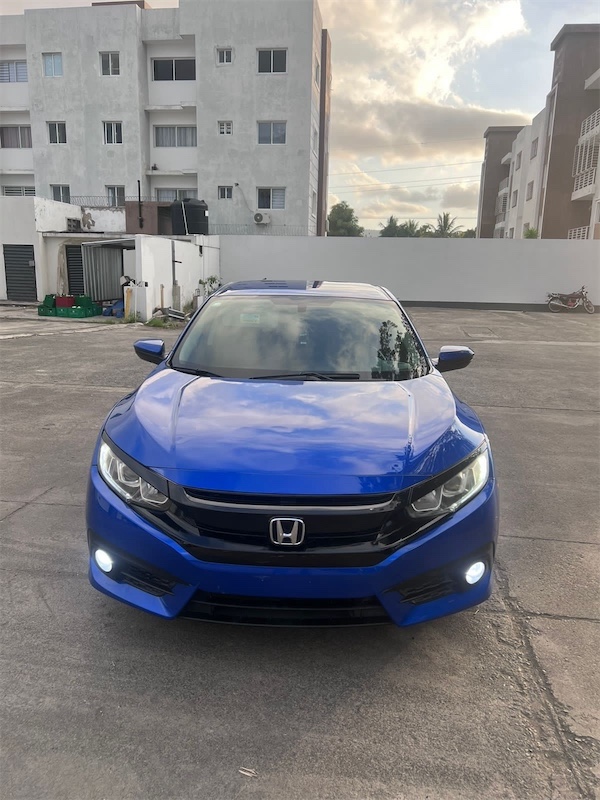 carros - Honda civic 2016 azul 2