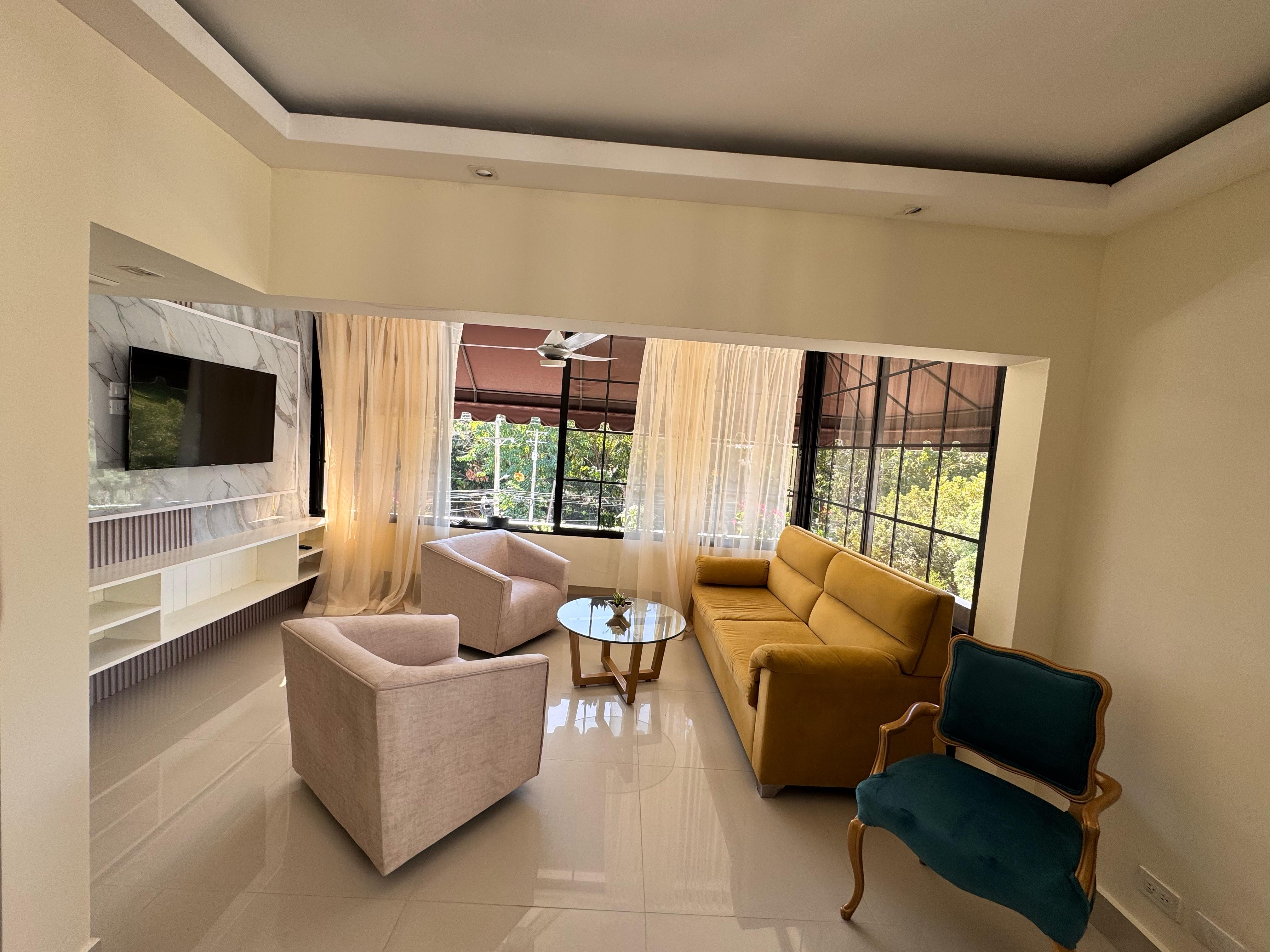 apartamentos - Hermoso apartamento anacaona tres hab 2.5 baños pa 6