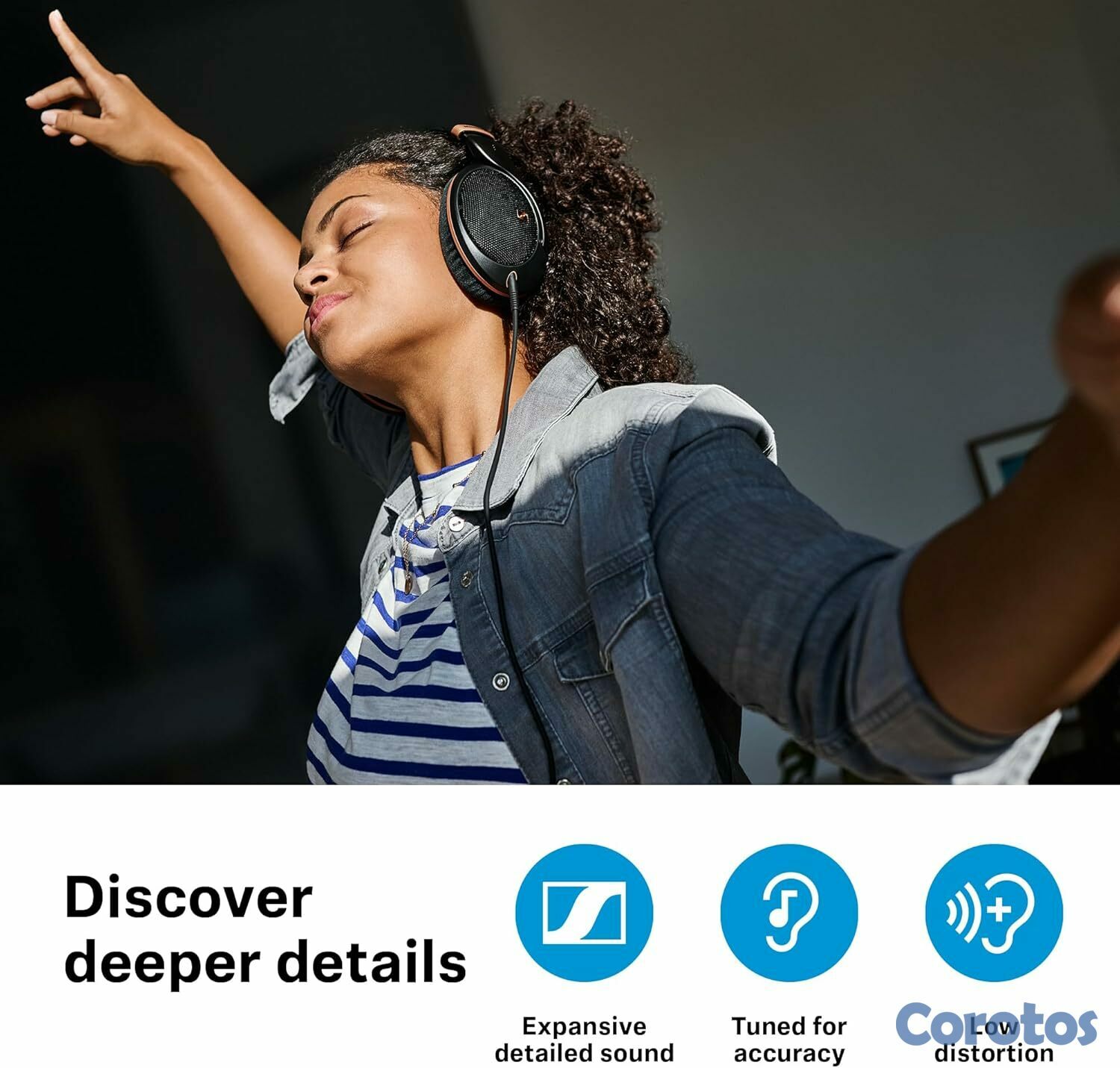 camaras y audio - Sennheiser HD 505 SE Copper Edition Auriculares 3