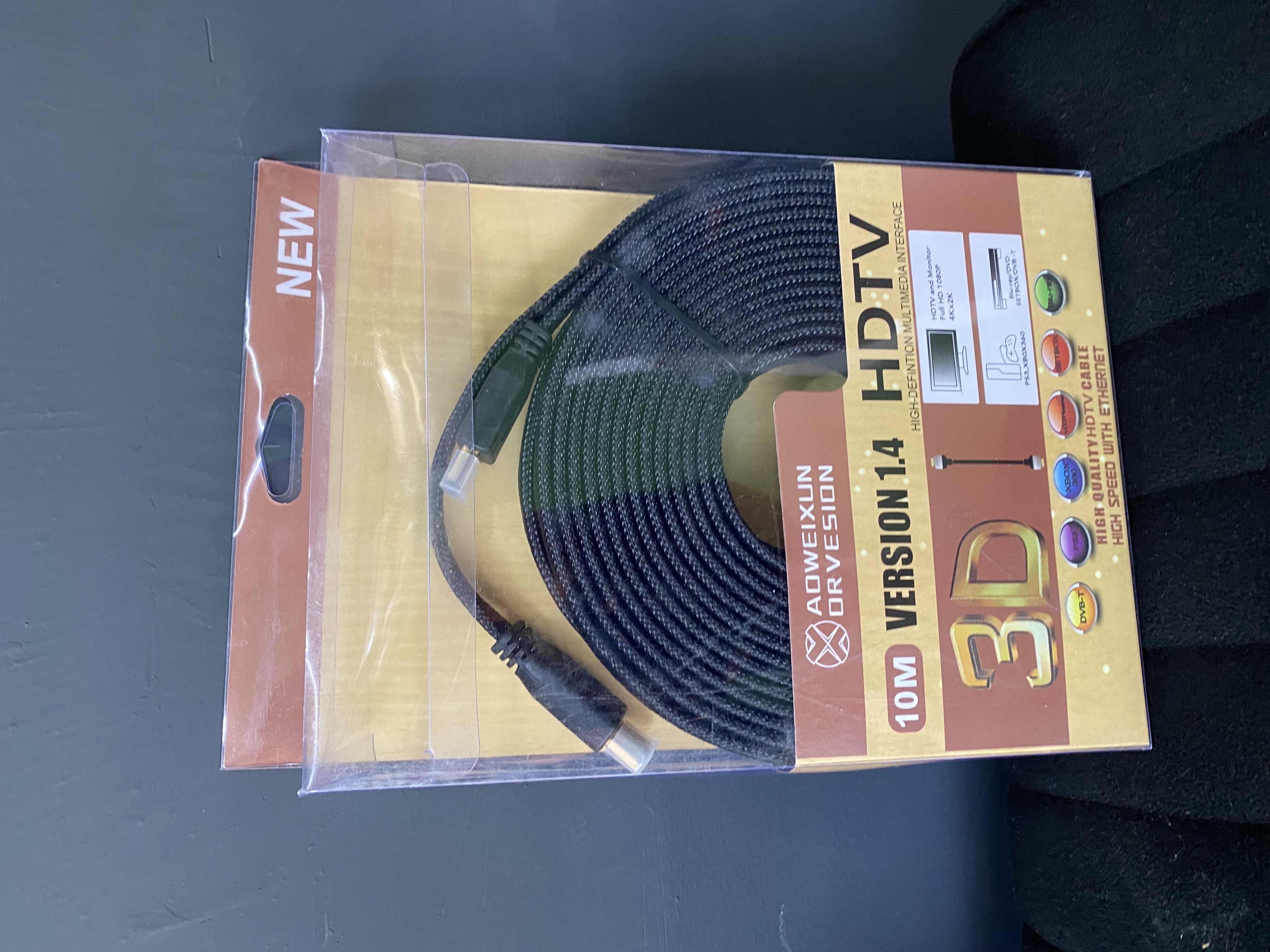 computadoras y laptops - cable HDMI 10M 3D  0
