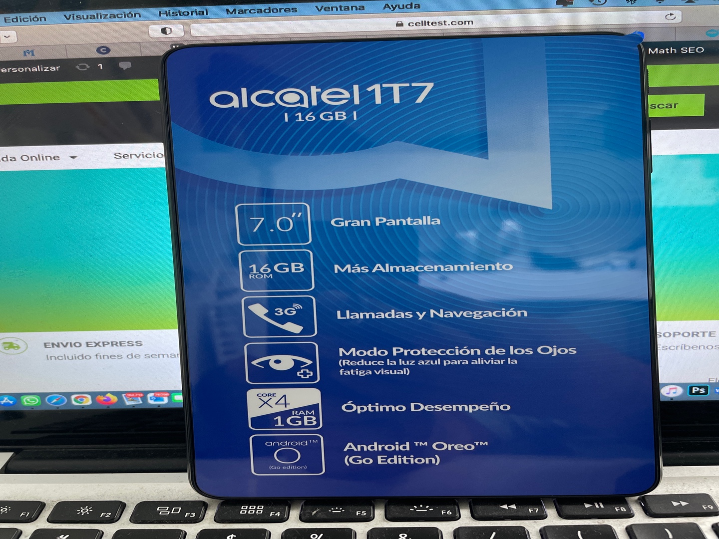 celulares y tabletas - Tablet  Alcatel 1T 7