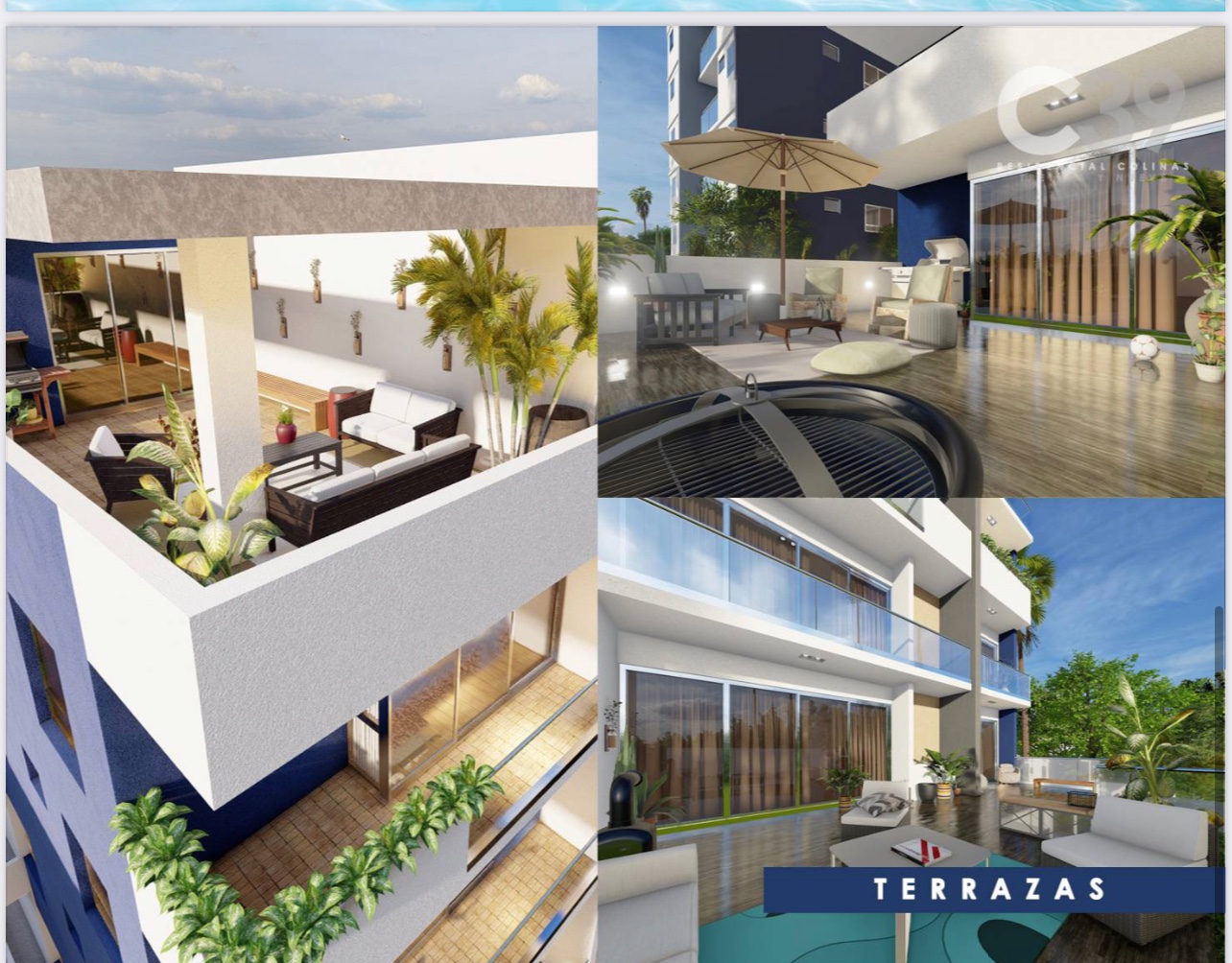 apartamentos - Venta de apartamentos con piscina en el Distrito Nacional entrega mayo 2025 7