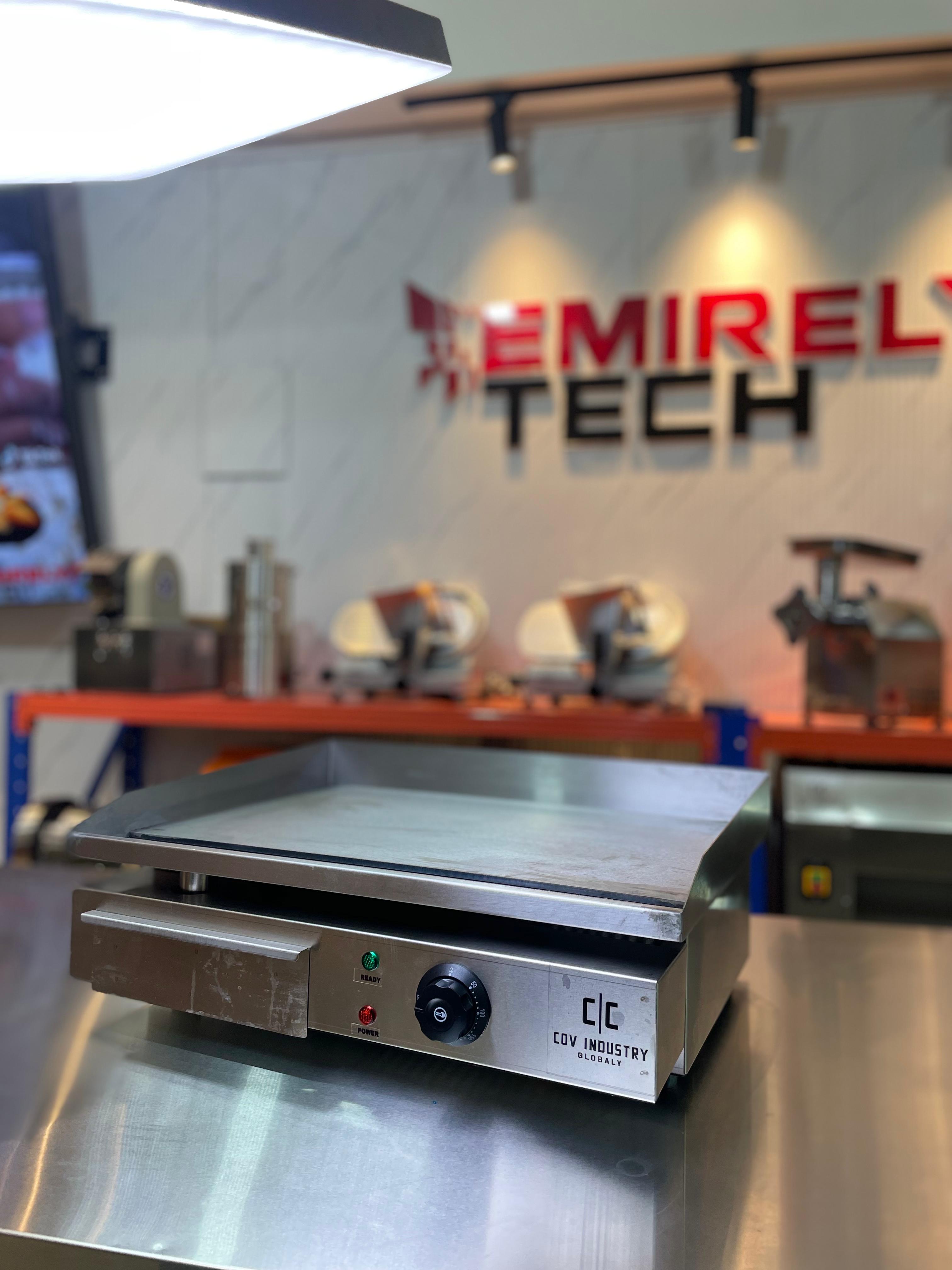 equipos profesionales - Plancha electrica de cocina comercial parrilla ele 4