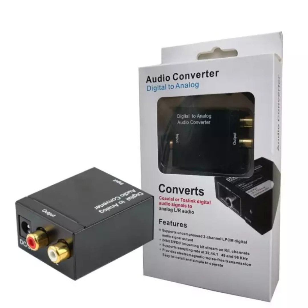 consolas y videojuegos - adaptador convertidor de audio digital a analógico Sonido 2