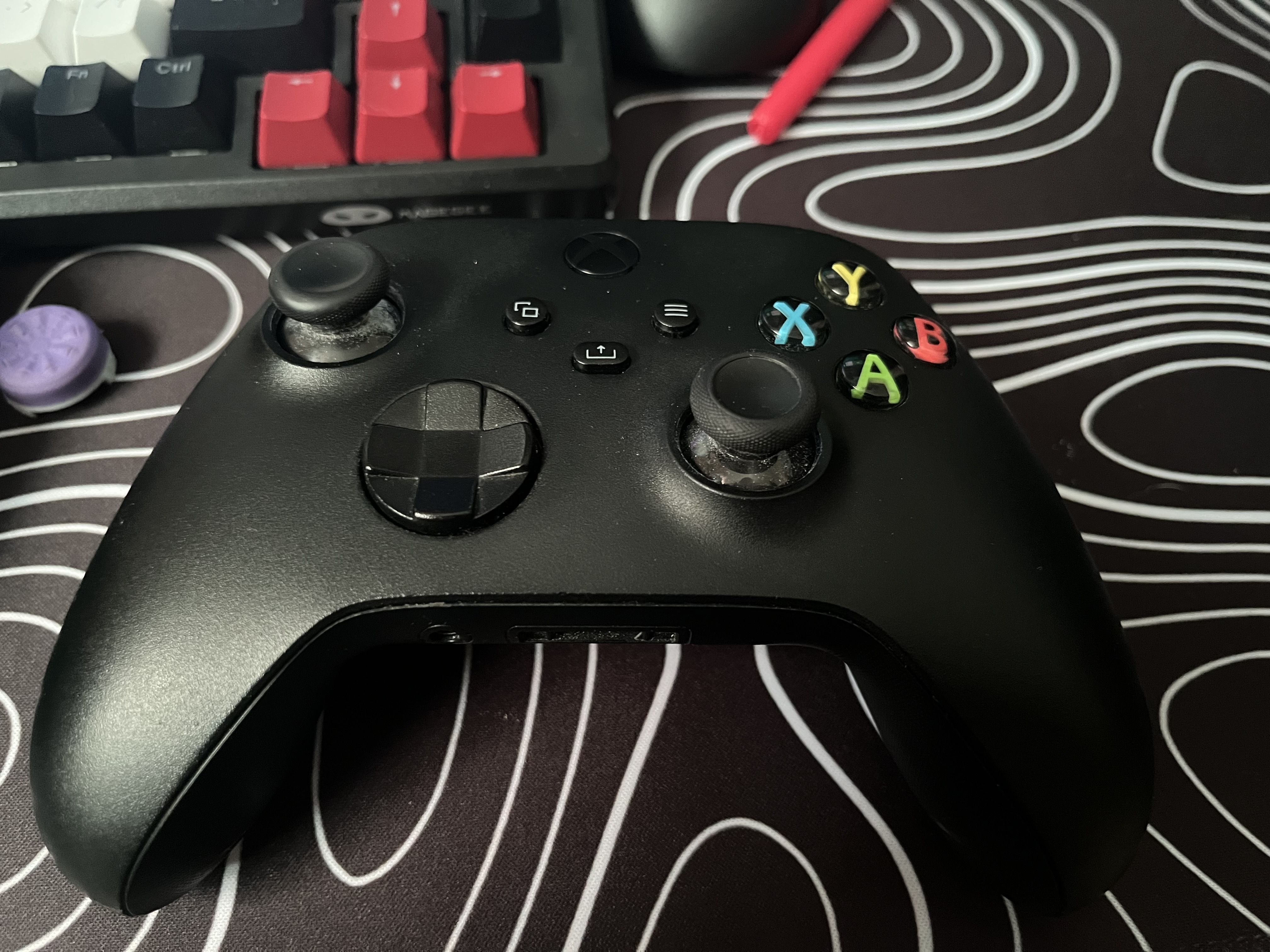 consolas y videojuegos - control Xbox series S/X + batería recargable 