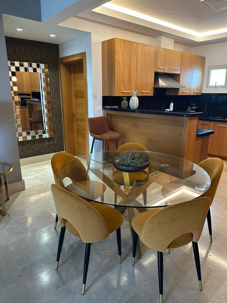 apartamentos - APARTAMENTO DE RENTA AMUEBLADO PISO ALTO SANTIAGO 6