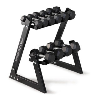 deportes - Set de Mancuernas pesas 100 libras 10 pesas Rack gym