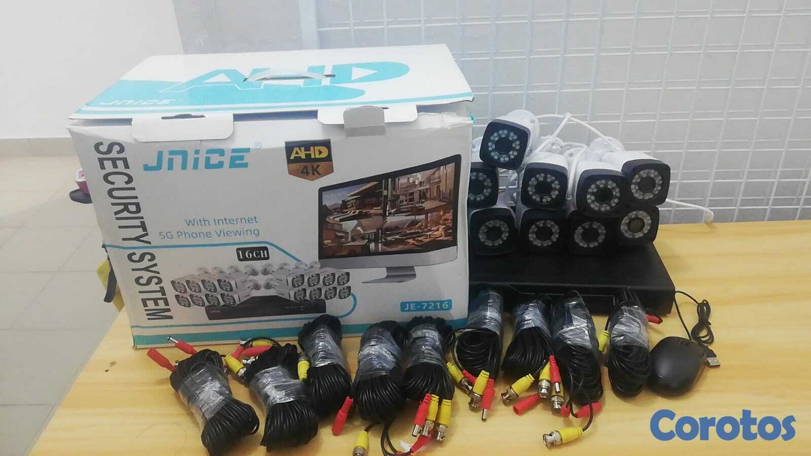 camaras y audio - Kit de 16 Cámaras ColorVu – Vigilancia 24/7 en Col 4