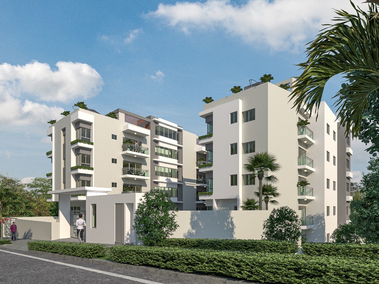apartamentos - proyecto de apartamentos en laderas de arroyo hondo.
