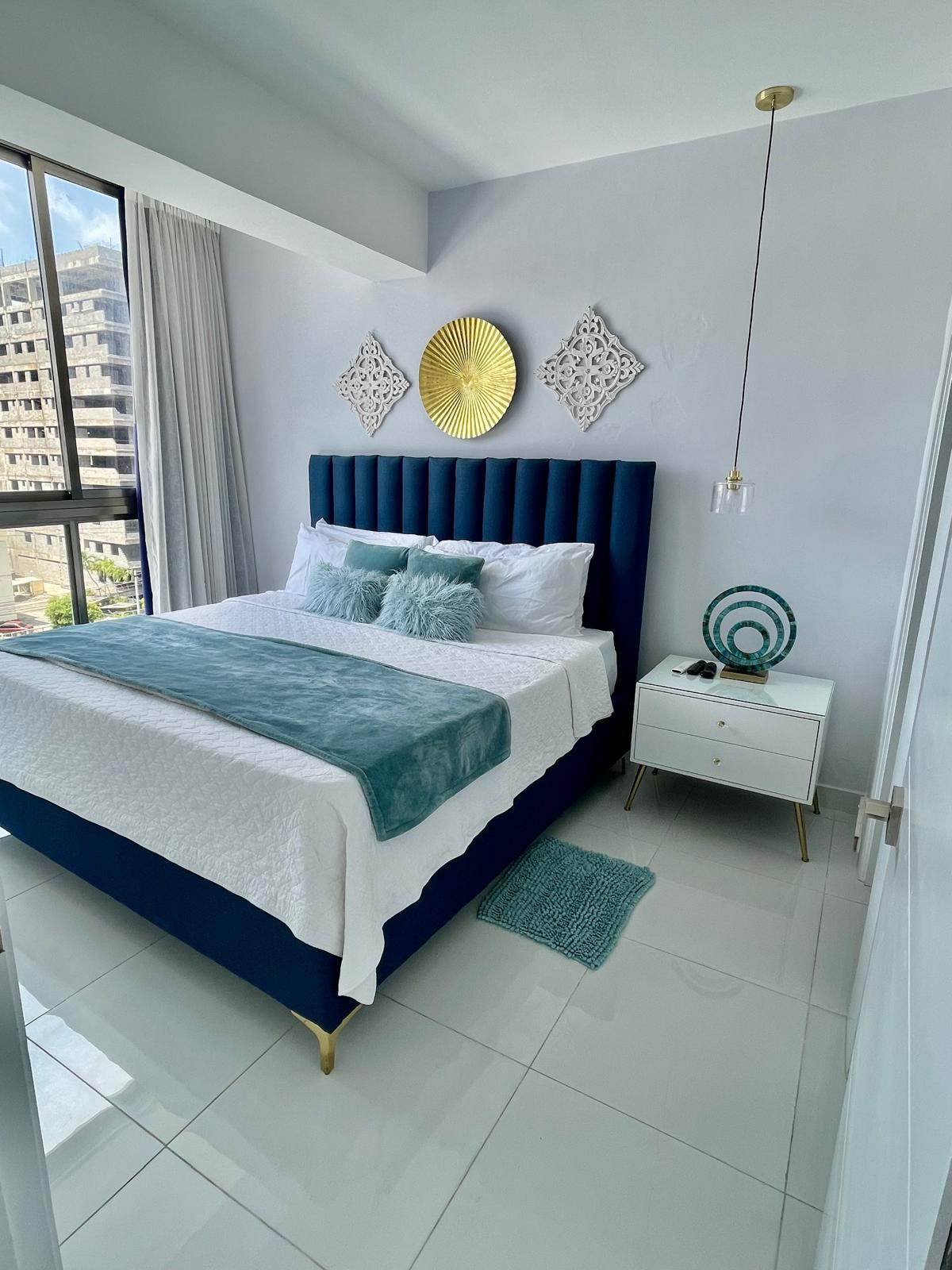 apartamentos - Apartamento amueblado de 1 hab en Urb. Real  4