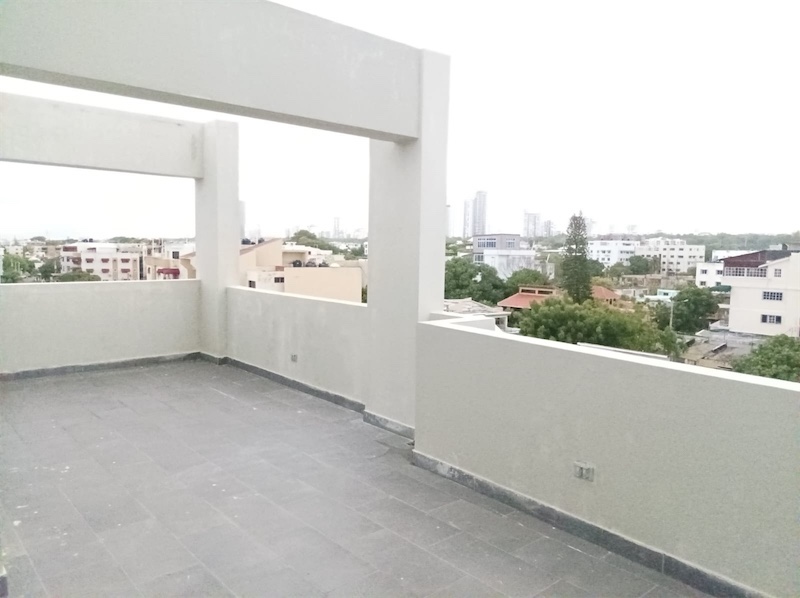apartamentos - Venta de apartamento con terraza en la avenida independencia km7 con 250mts