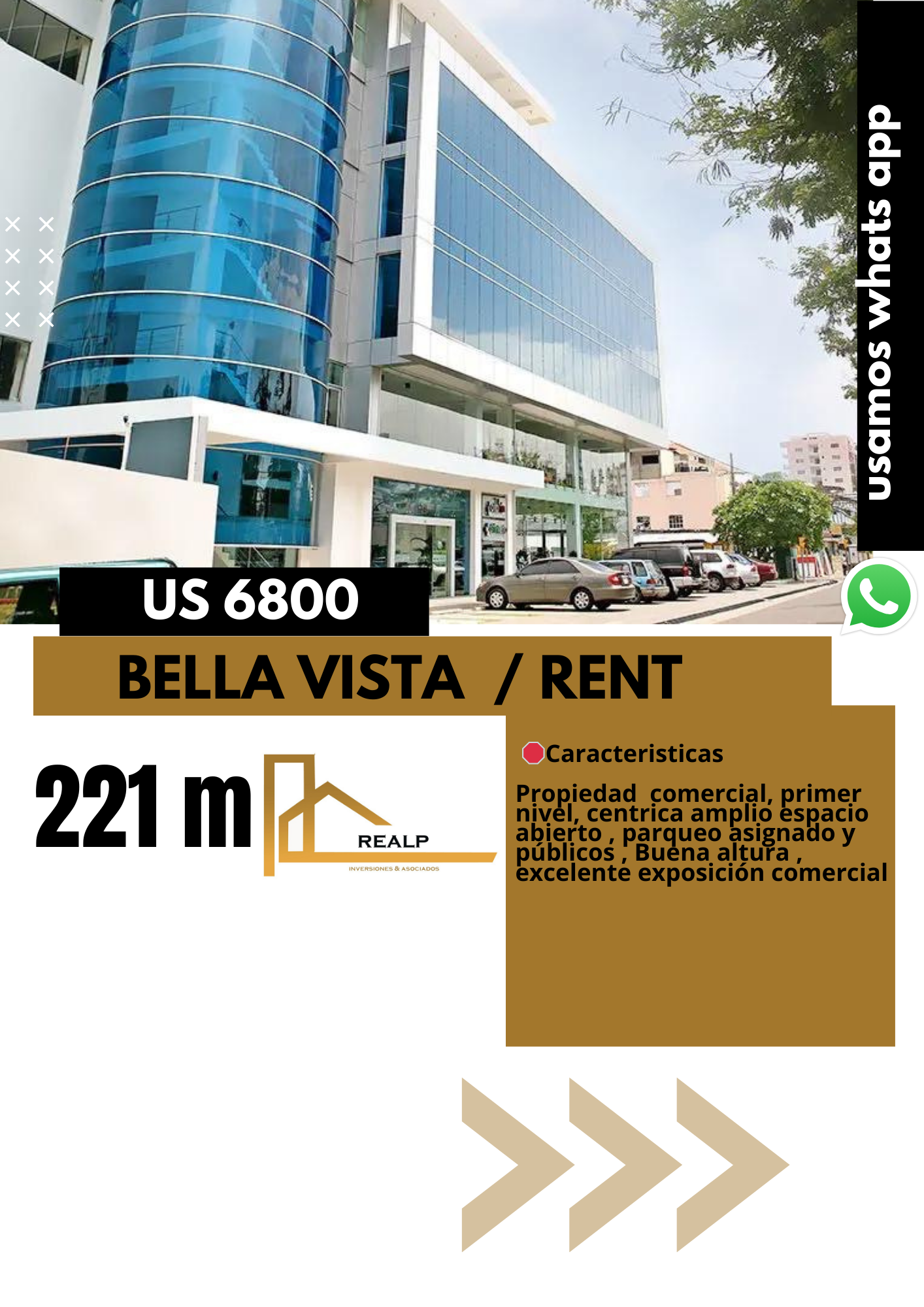 oficinas y locales comerciales - Local primer nivel Bella vista 