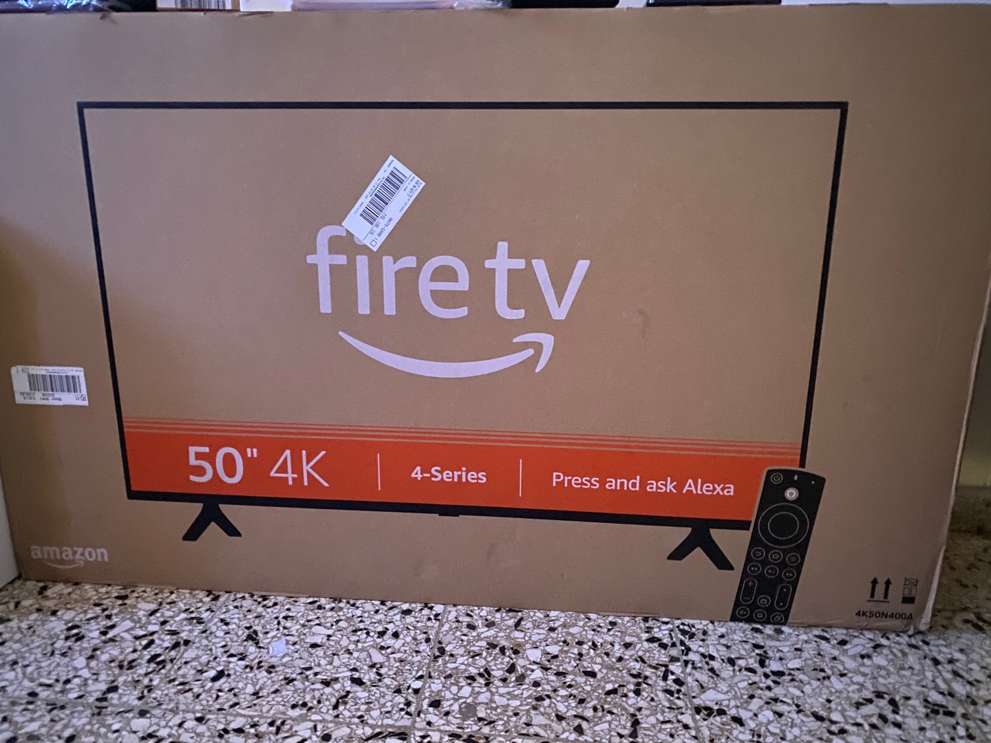 celulares y tabletas - Televisión Smart Amazon Fire TV de 50 pulgadas 4K UHD