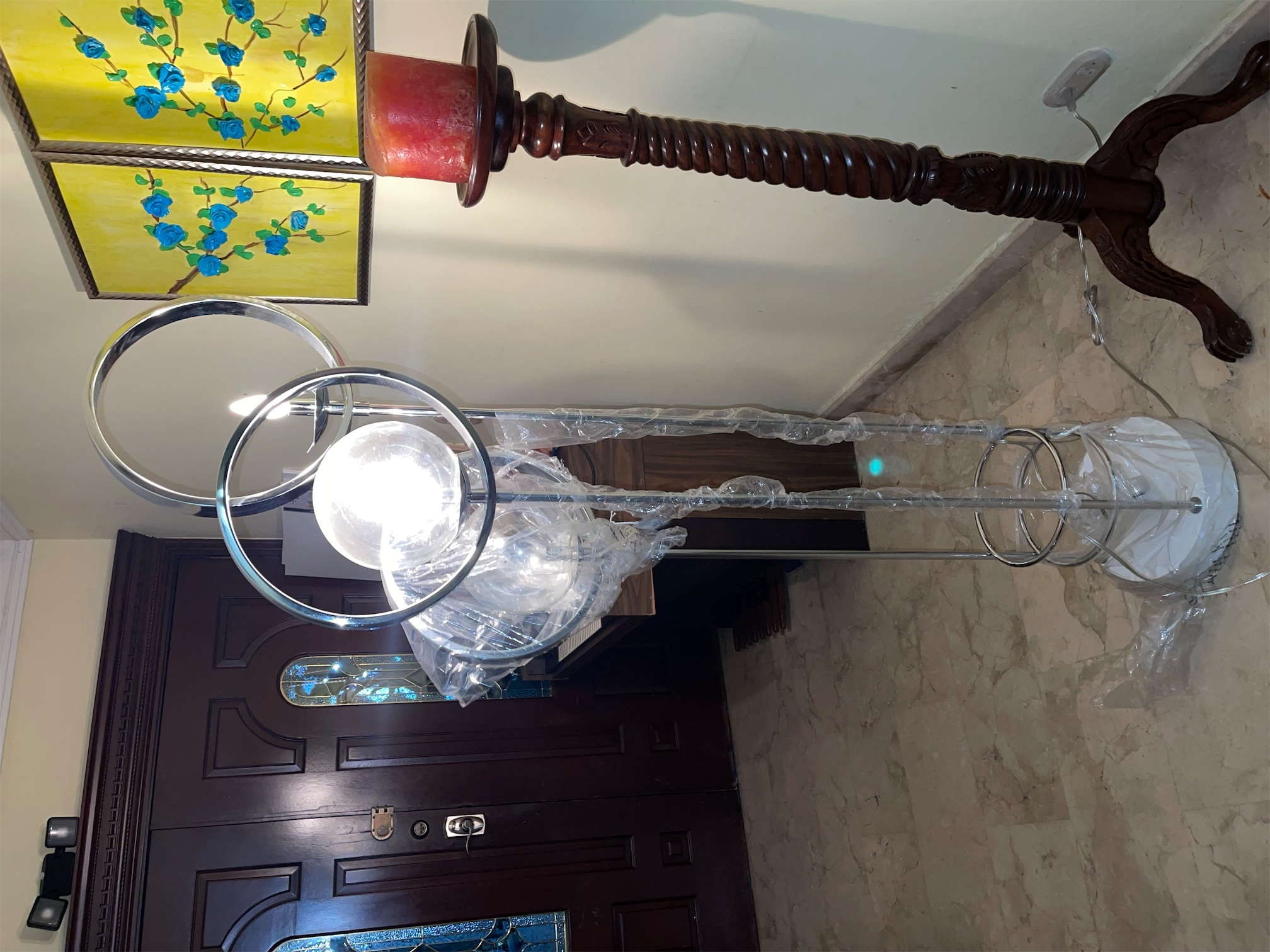 decoración y accesorios - Vendo lámpara lujosa nueva.
