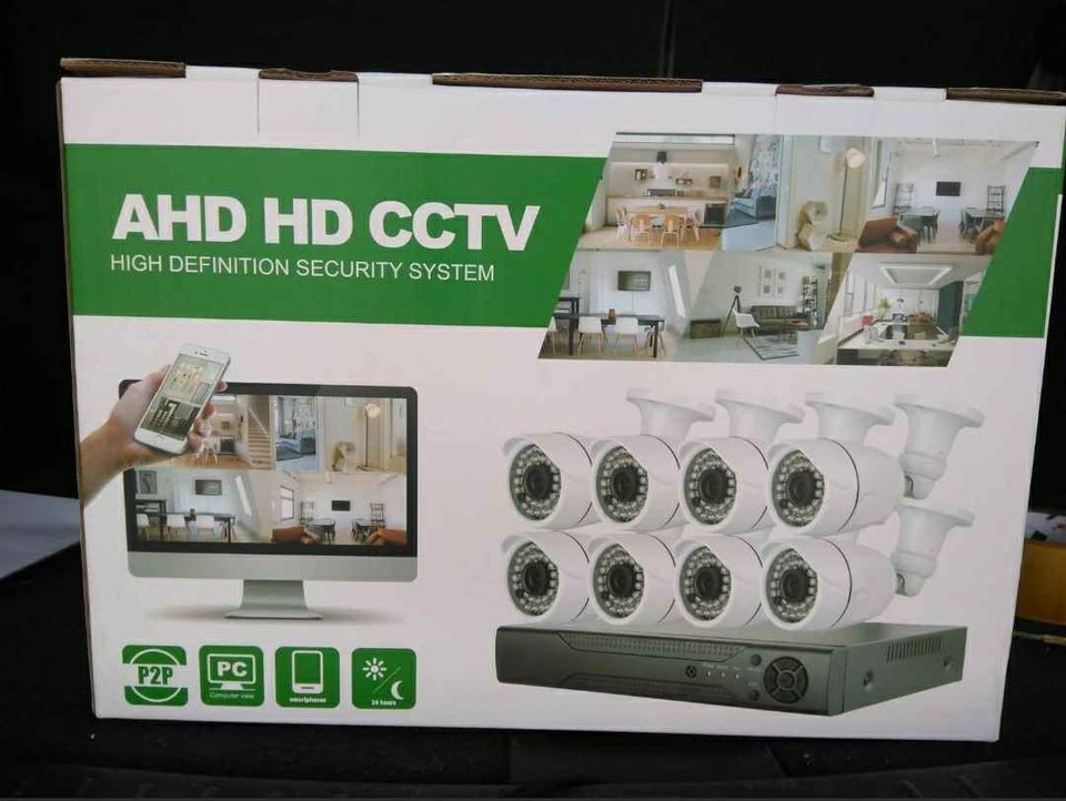 camaras y audio - KIT de cámaras CCTV (AHD/HD).