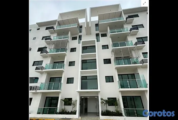 apartamentos - Apartamento En Alquiler, 6to Piso, Terraza Privada, Piscina, Elevador, Seguridad 2