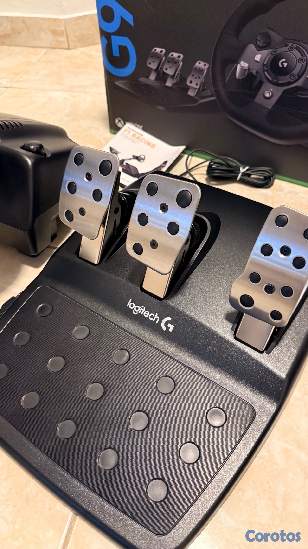 consolas y videojuegos - Simulador Logitech G920 4