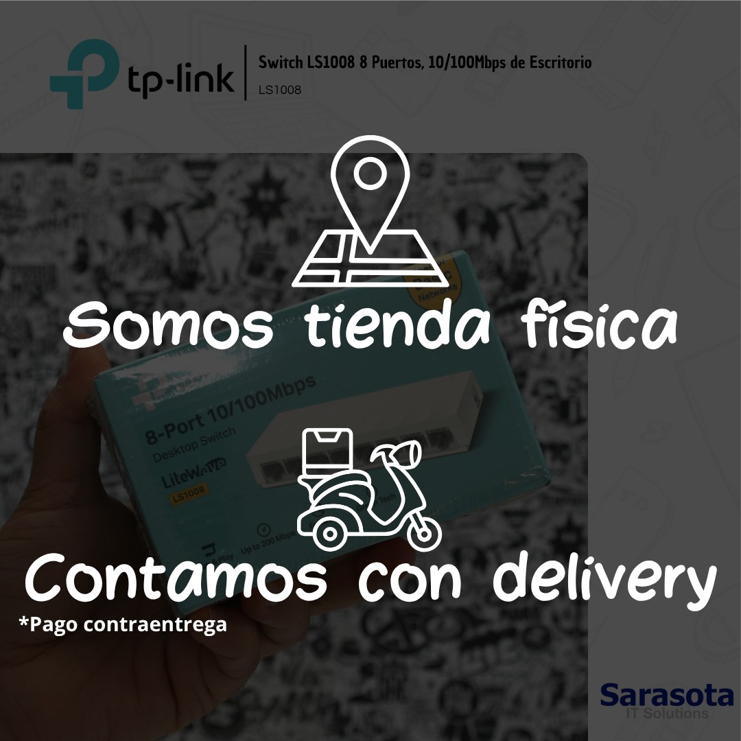 accesorios para electronica - TP-Link Switch de 8 puertos LS1008  3