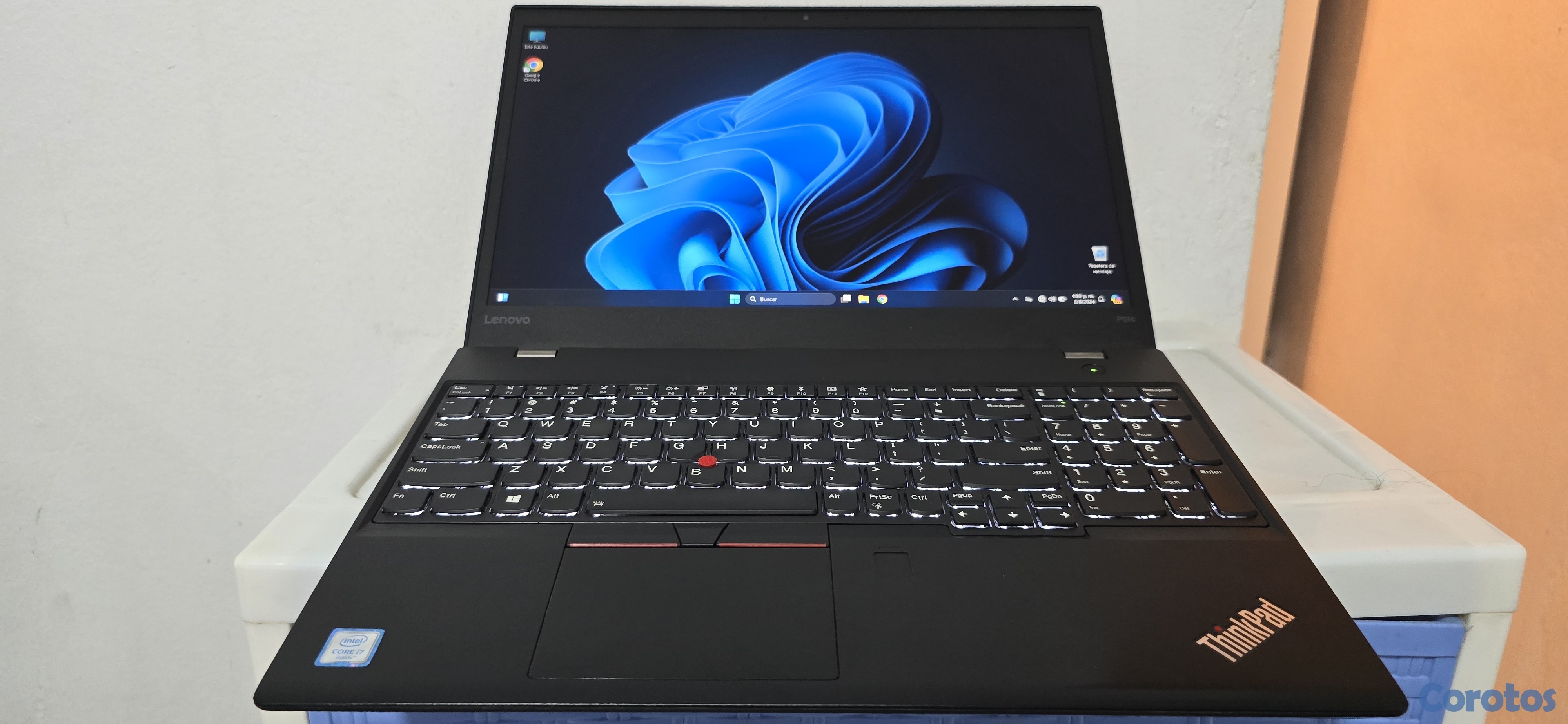 computadoras y laptops - lenovo slim p51s 17 Pulg Core i7 Ram 16gb ddr4 Disco sólido Nvidea 12gb 4