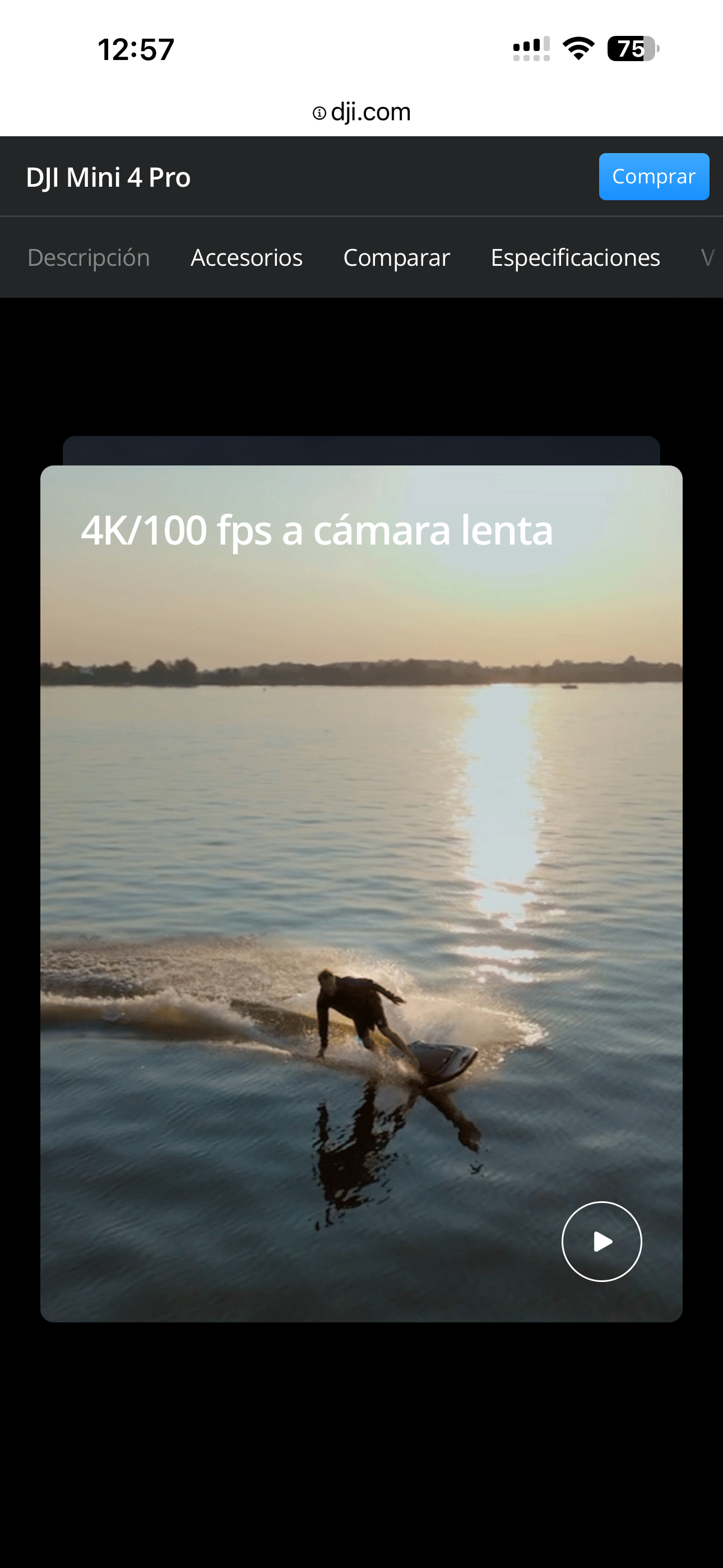 camaras y audio - Dron DJI mini 4 Pro RC-N2 4