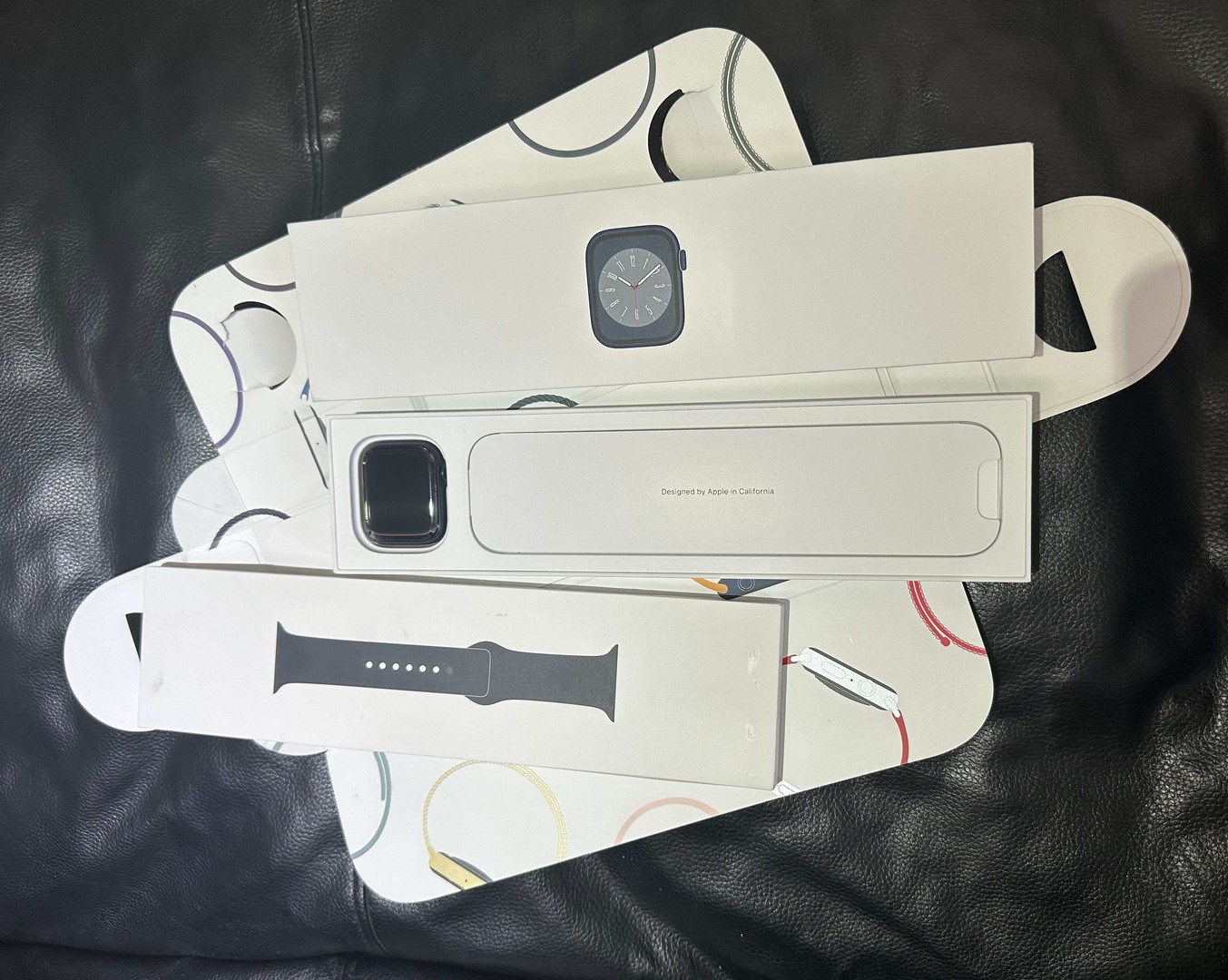 accesorios para electronica - Apple Watch Series 8 45mm Cel + Gps Midnight como nuevos, garantía, $ 18,800 NEG 0