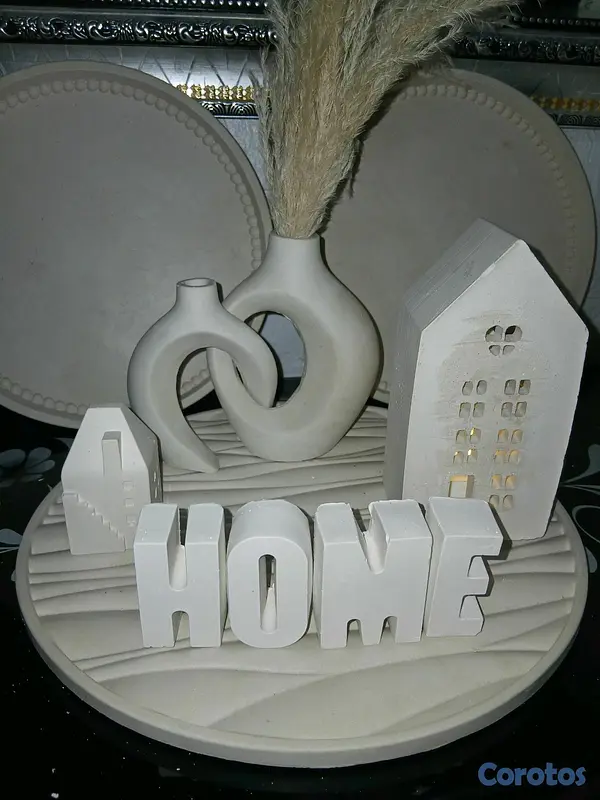 decoración y accesorios - piezas en yeso para pintar  4