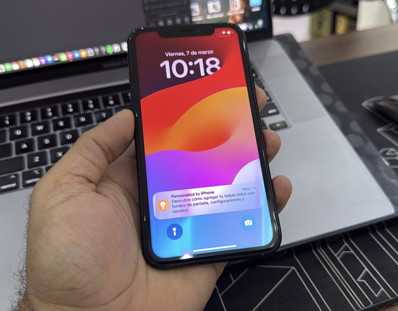 celulares y tabletas - iPhone XR 64GB Negro Usado, Desbloqueado,$ 9,500  4