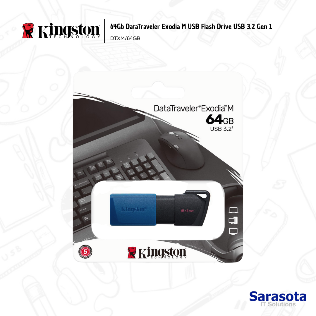 accesorios para electronica - Memoria Kingston USB Gen 3.2 de 64Gb