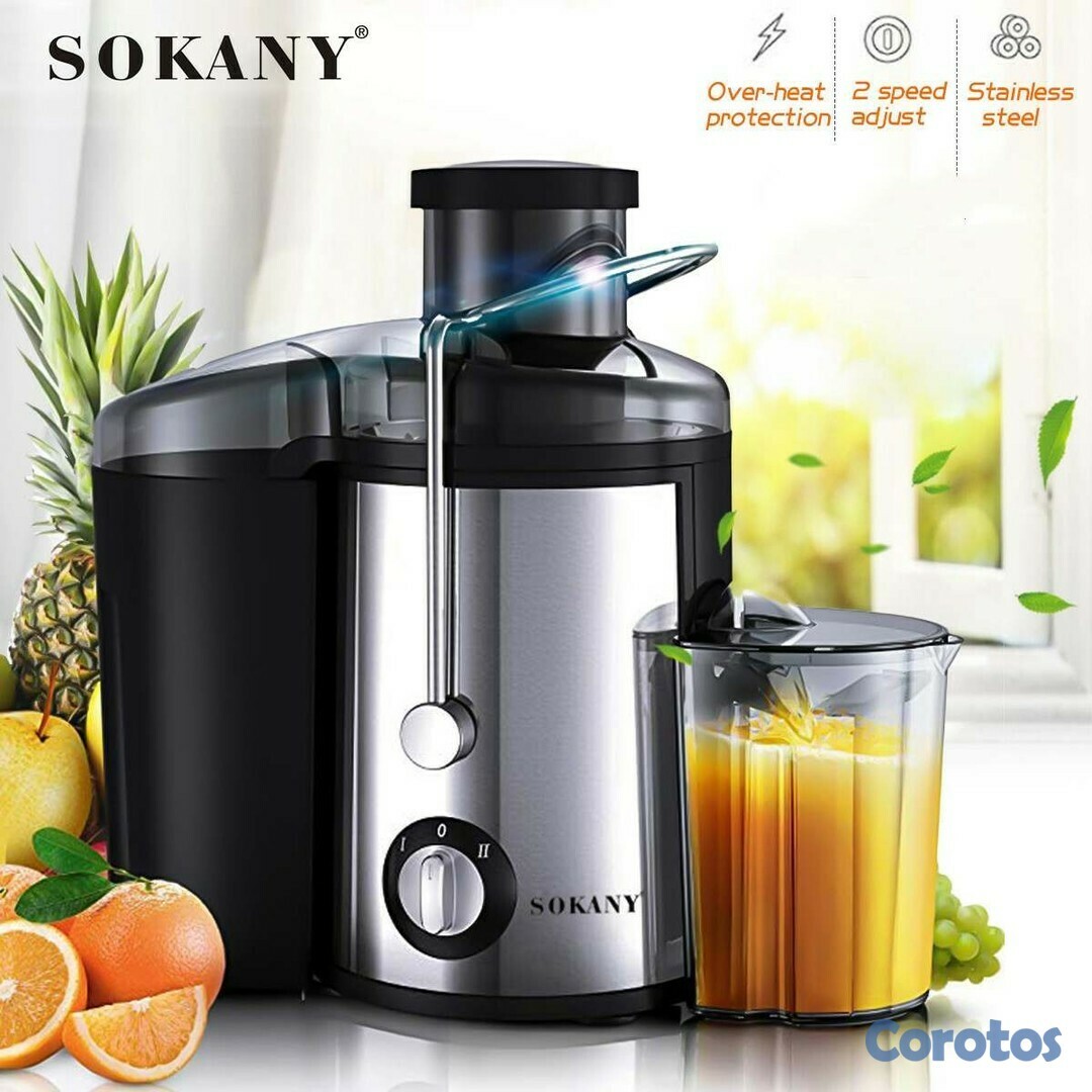 electrodomesticos - Extractor de jugo electrico para frutas y verduras Sokany sk-4000 2