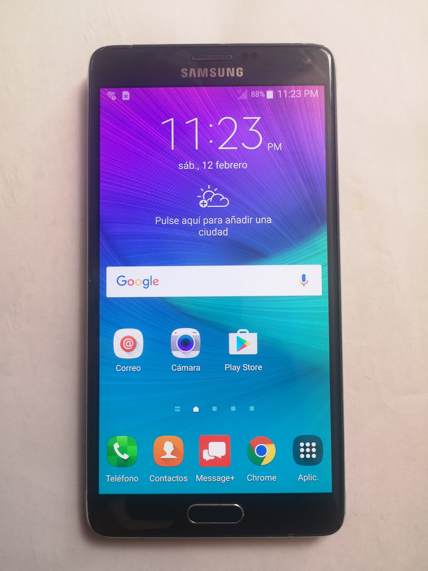 celulares y tabletas - Samsung Galaxy note 4