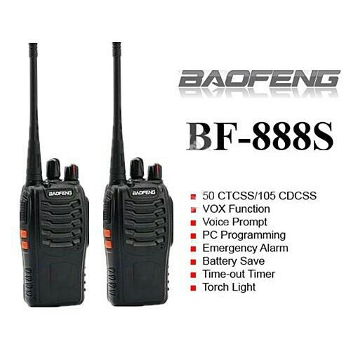 accesorios para electronica - 2 Radios de Comunicacion Baofeng Walkie Talkie Radio 2