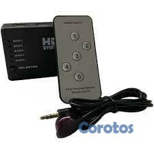 computadoras y laptops - SWITCH Venlogic HDMI 5×1• Para conexión de 5 equipos y una pantalla,manual y con