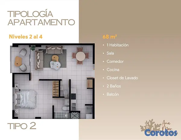 apartamentos - PROYECTO DE APARTAMENTO EN JUAN DOLIO ANA MAR RESIDENCE  5