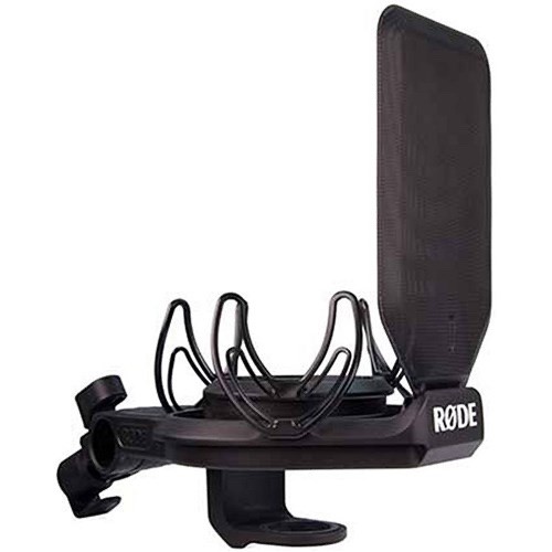camaras y audio - MICROFONO montaje flotante con soporte de micrófono extraíble de metal Protector 1
