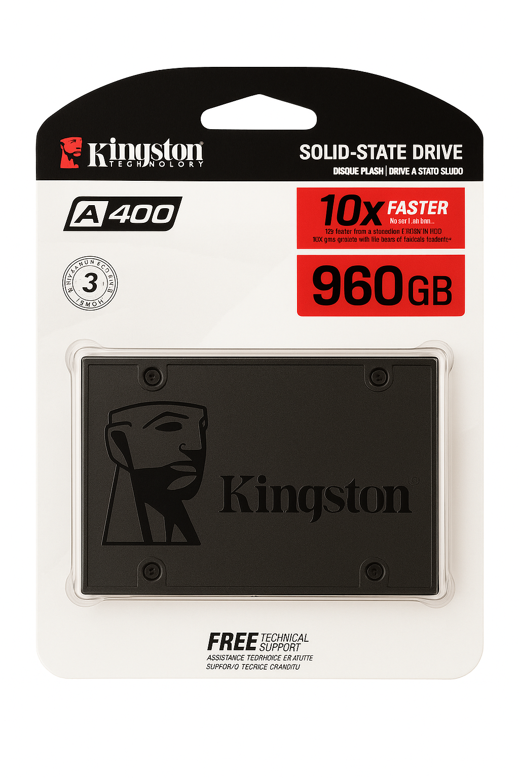accesorios para electronica - Kingston SSD Unidad de Estado Solido Serie A400,  1