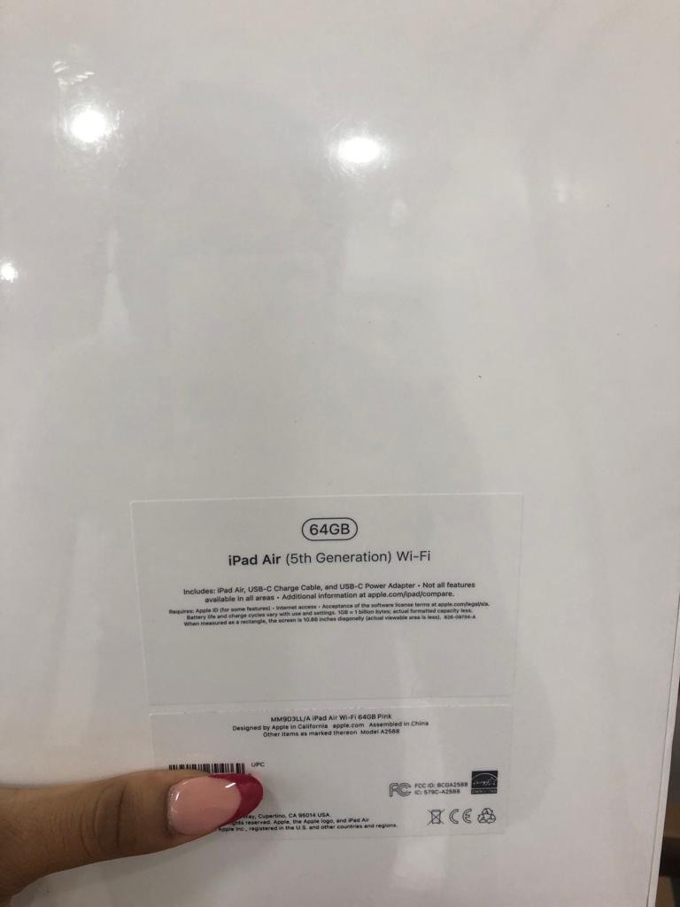 celulares y tabletas - iPad Air 5ta generación 64gb Sellada  3