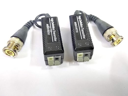 accesorios para electronica - Transceiver pasivo HDCVI Cámara CCTV de un solo canal Balun de vídeo para AHD/CV