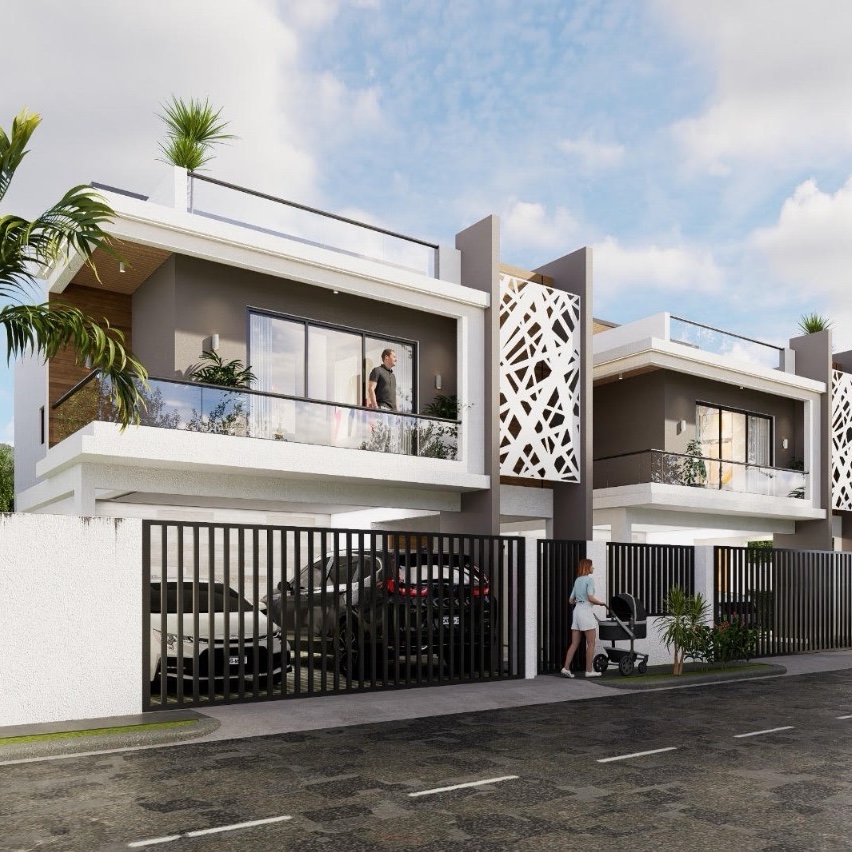 casas - venta de casa nueva en la autopista de san Isidro con opción a picuzzi  0