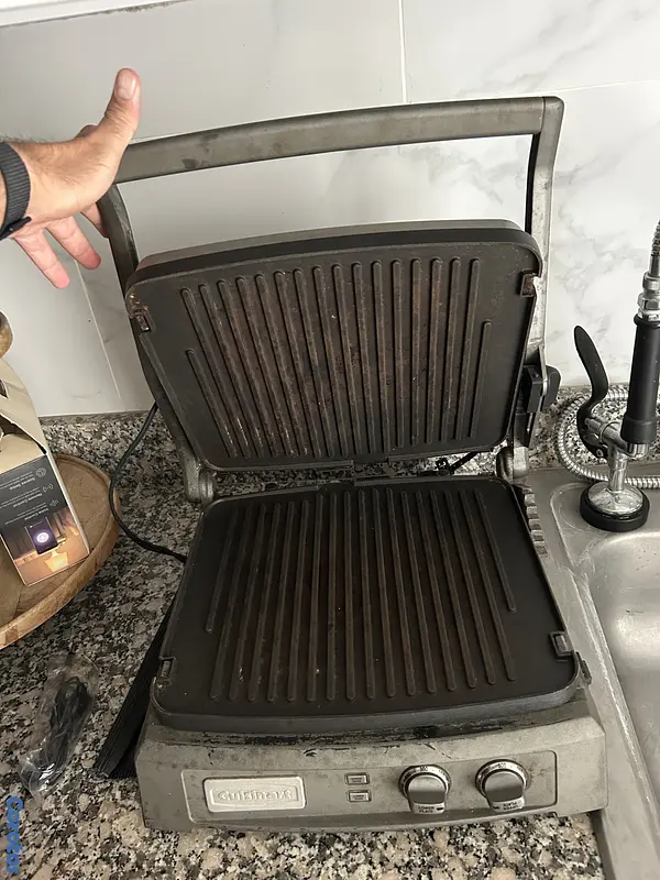 electrodomesticos - Sandwichera - Parrillera Cuisinart 2