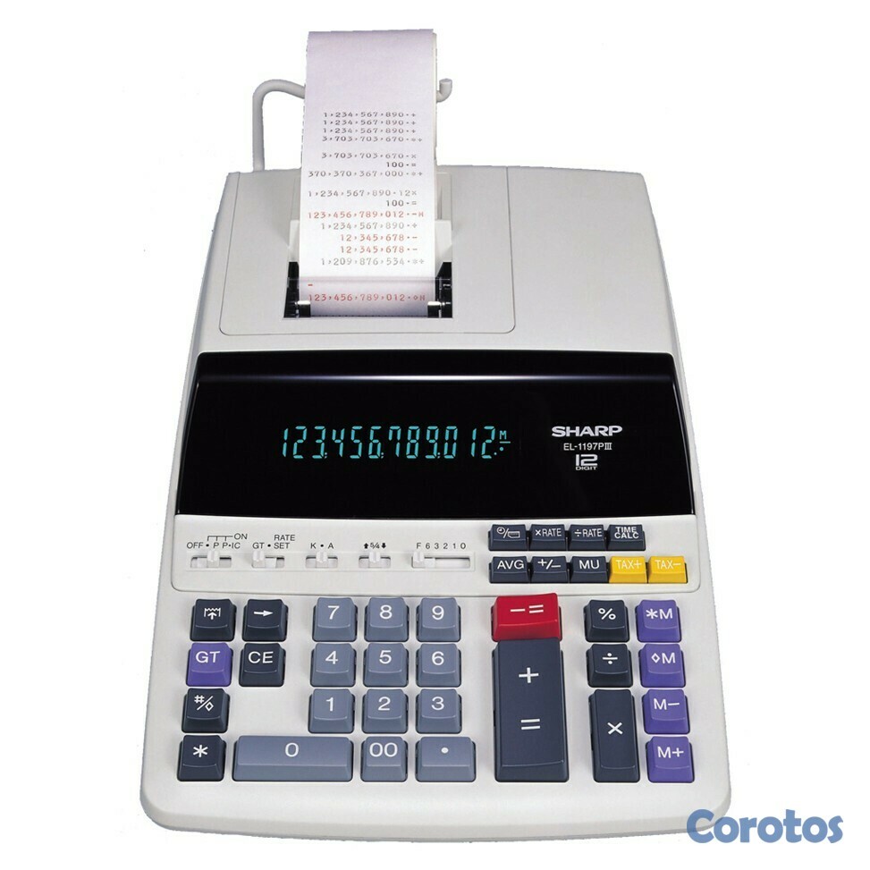 otros electronicos - Calculadora sharp 12 Digitos 3630Plll 2