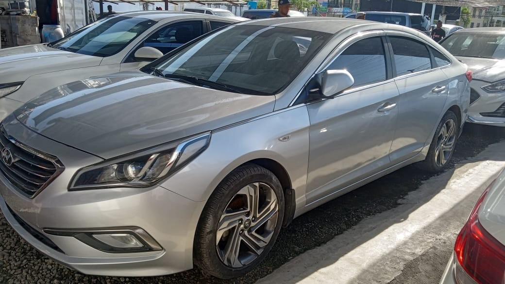 carros - HYUNDAI SONATA LF 2017 GRIS 1