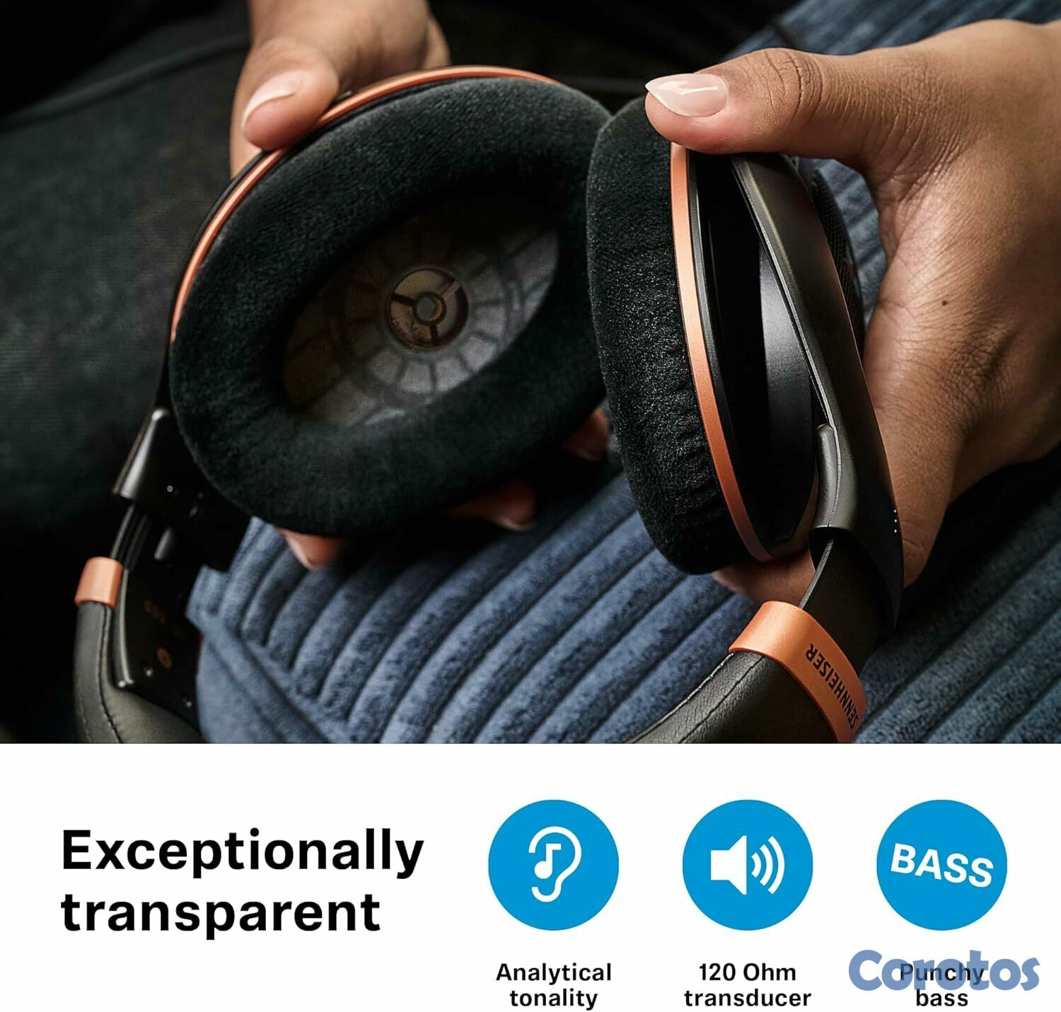 camaras y audio - Sennheiser HD 505 SE Copper Edition Auriculares 4