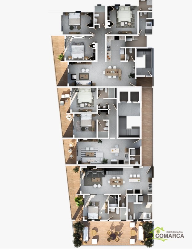 apartamentos - APARTAMENTO EN CONSTRUCCION EN LA ESMERALDA 7