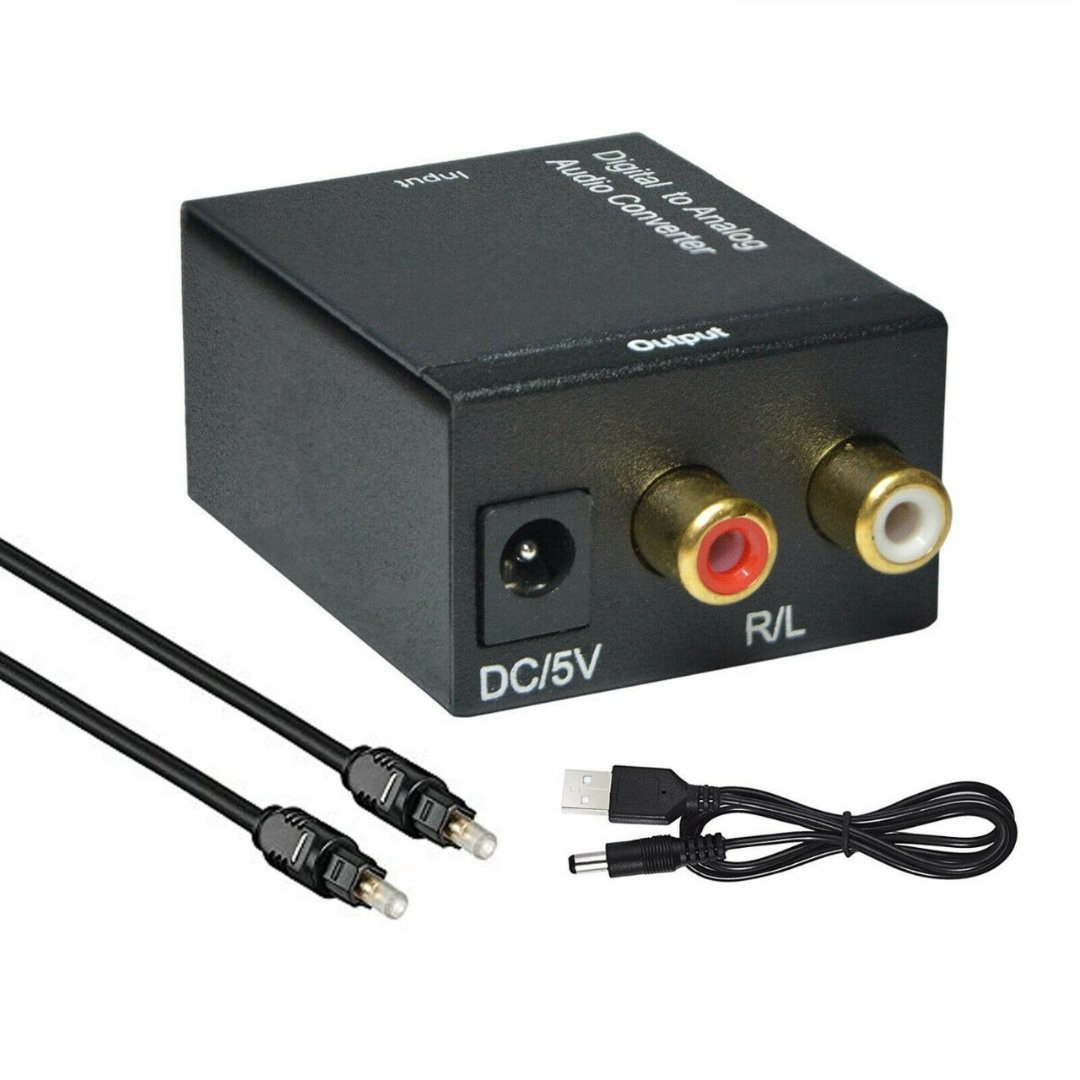 consolas y videojuegos - adaptador convertidor de audio digital a analógico Sonido 3