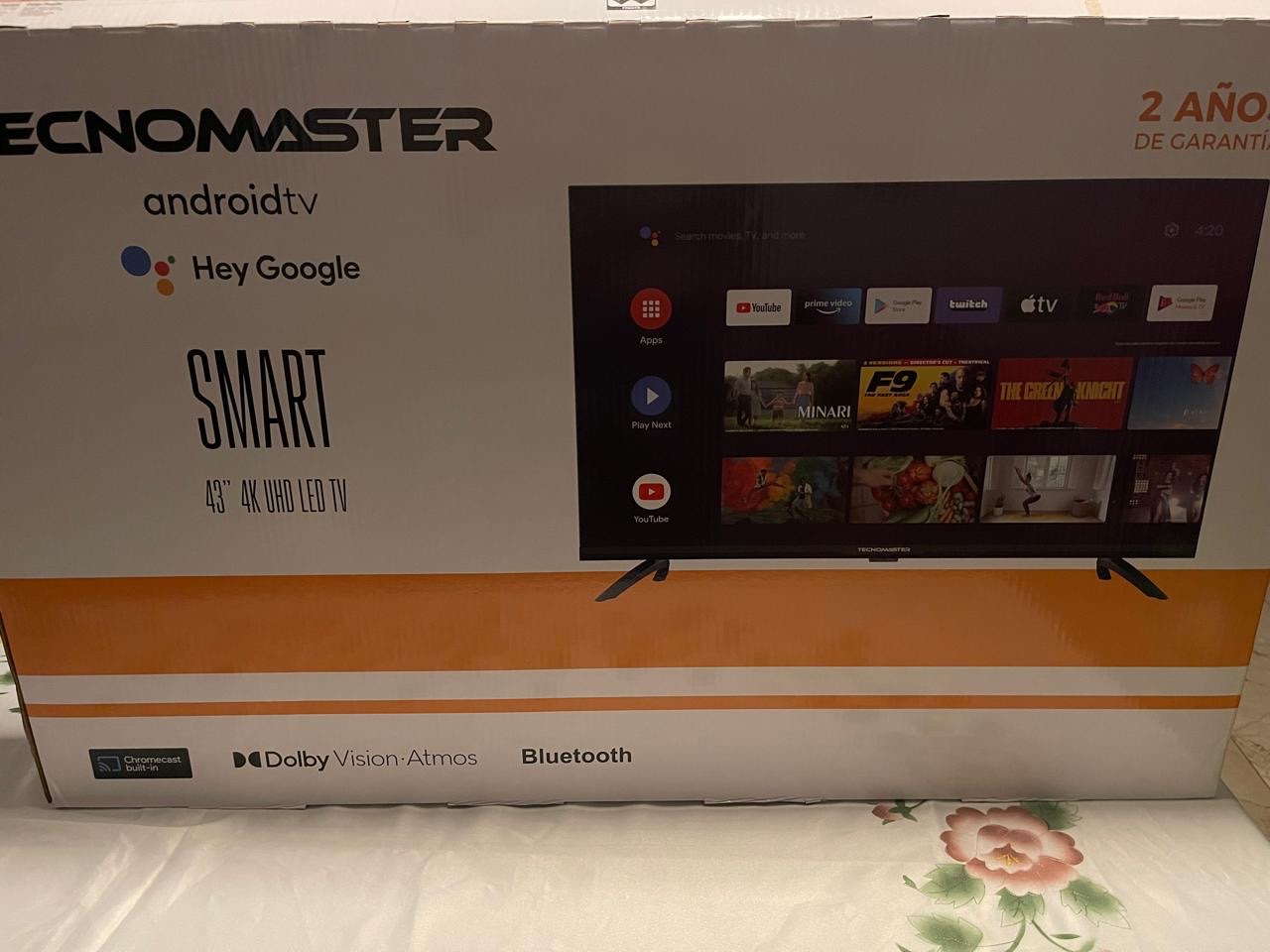 tv - Televisión Tecnomaster Smart TV 43” NUEVA 