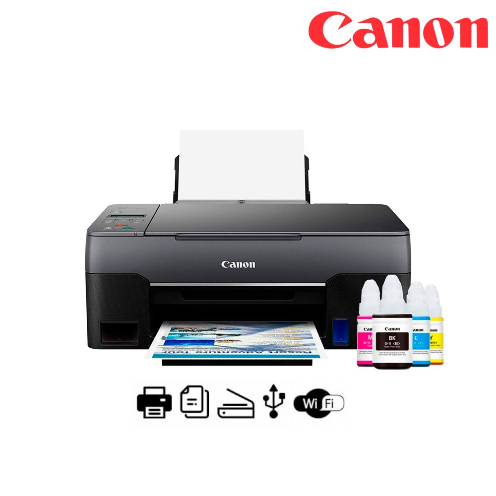 impresoras y scanners - TOTALMENTE NUEVA MULTIFUNCIONAL CANON G3160 SISTEMA DE TINTA  1